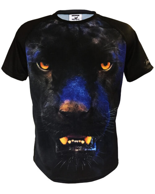 Fancy Running - Black Panther Running Shirt - Front