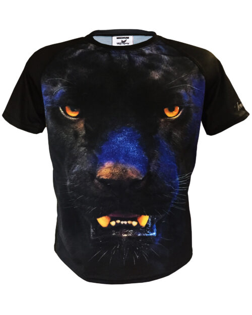 Fancy Running - Kids Black Panther Running Shirt