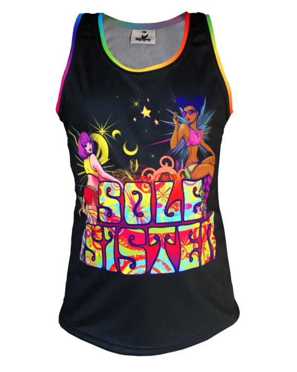 Fancy Running - Sole Sister - Womens Running Vest Front